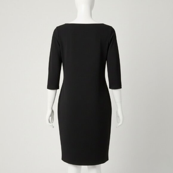 NWT Cartise Black & Red Tiered Cocktail Dress — Made in Canada — Size 6 - Picture 8 of 16